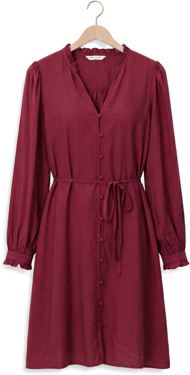 MSCH Copenhagen Mschmyla Peninna Dress Dames - Jurk - Bordeaux - Maat S