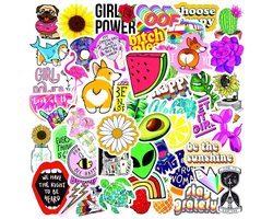 50 Aesthetic VSCO Stickers – Quotes & Kleurrijke Plaatjes
