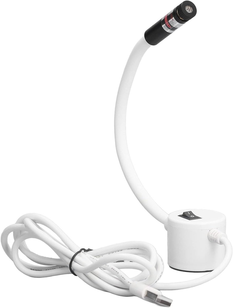 Duurzame 5V Naaimachine Lamp met 360° Draaibare Gooseneck, USB Verlichting voor Houtbewerking en Studio Gebruik
