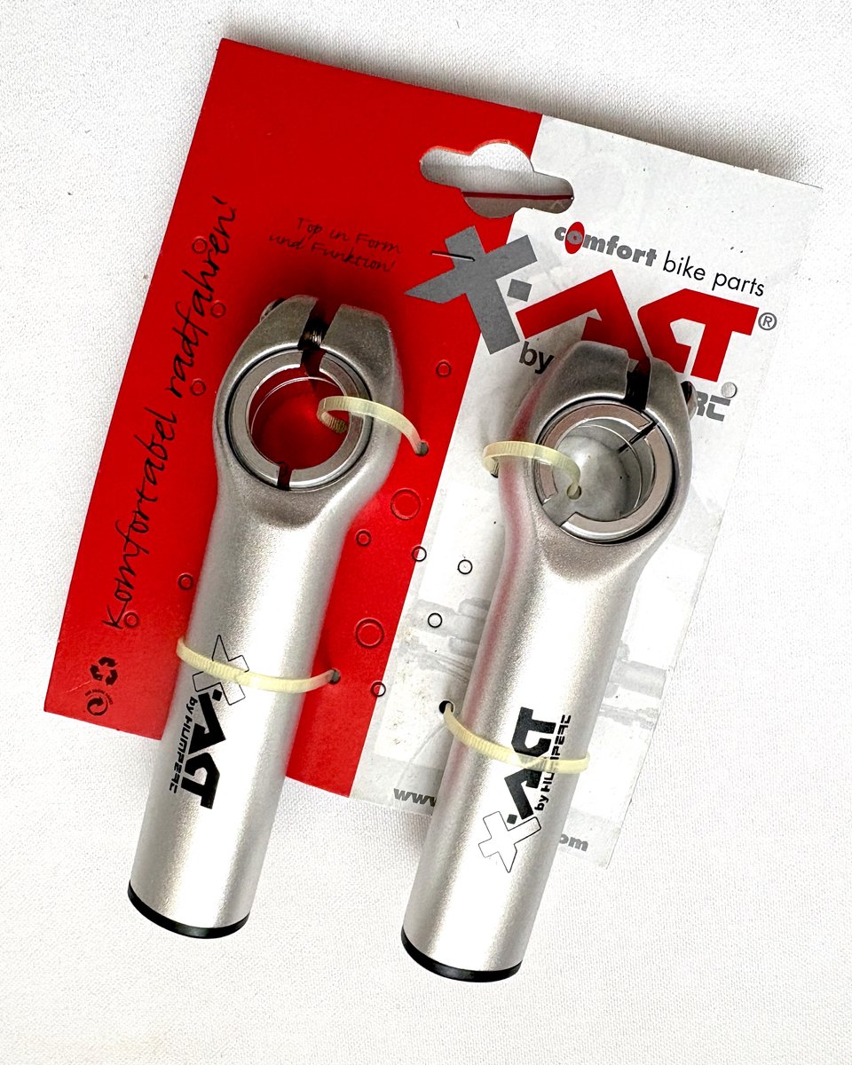 Humpert Bar ends evo 1 ergotec zilver