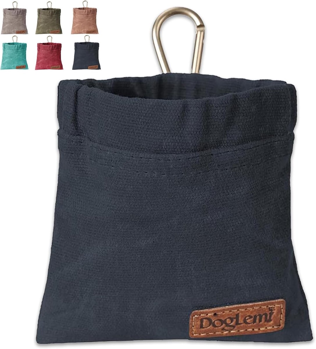 Handige Hondensnoepjes Tas voor Puppy Training, Handsfree Pouch met Carabiner voor Buitenshuis Gebruik