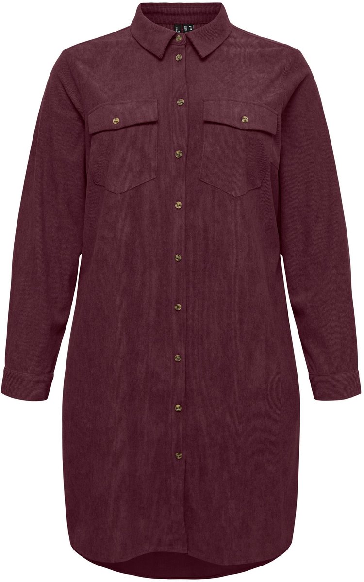 Vero Moda Curve Blousejurk VMCVILJA Korte jurk