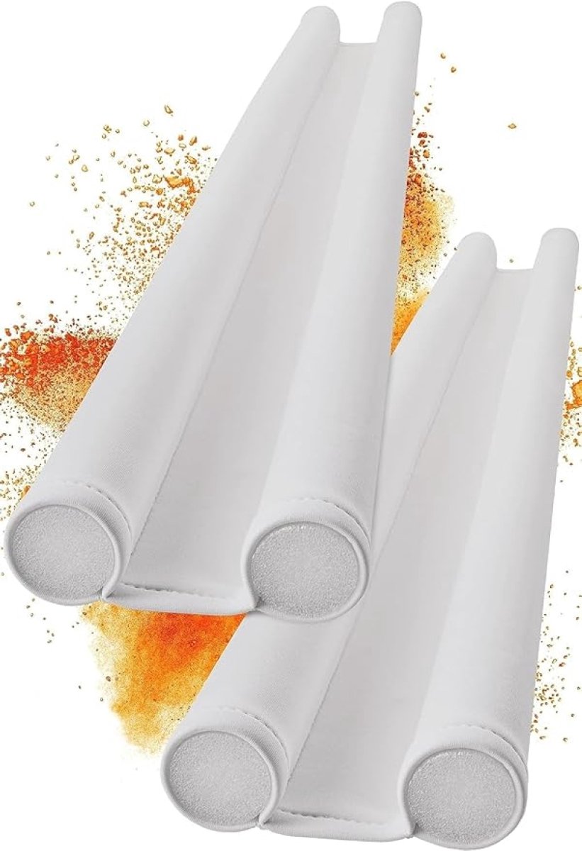 Tochtstopper deur set van 2 - 90 cm extra dichte neopreen tochtrol om energie te besparen - Stille & mooie tochtstopper machinebestendig & snijdbaar - Premium tochtkussen