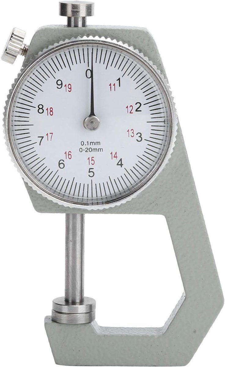 Dikte meetinstrument voor precisie metingen van 0-20mm voor sieraden, horloges en papier