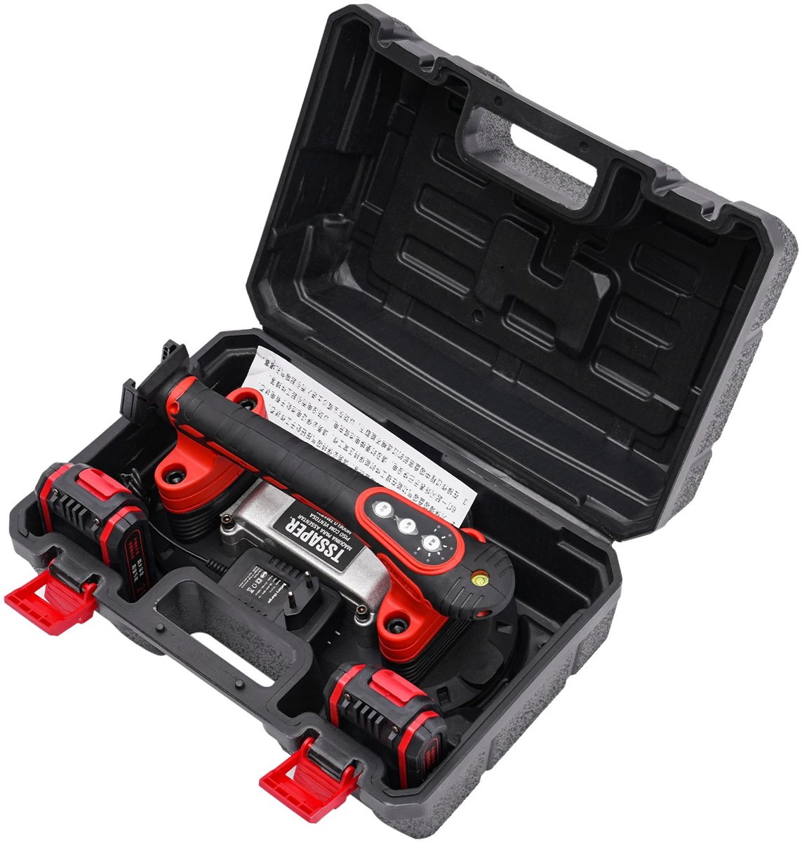 Tegeltrillingsgereedschap Handmatig - 6 Snelheden - 21V 2000mAh Batterijen - Elektrische Vacuümzuignap - Verstelbare Tegelinstallatiemachine