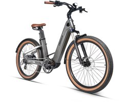 MIHOGO AIR Elektrische Fiets 250W - 85 Nm - Dubbele Accu 2 × 460,8Wh - Tot 128 Mijl - Carbon T800 - Shimano 7 Versnellingen - Hydraulische Schijfremmen - 26 Inch
