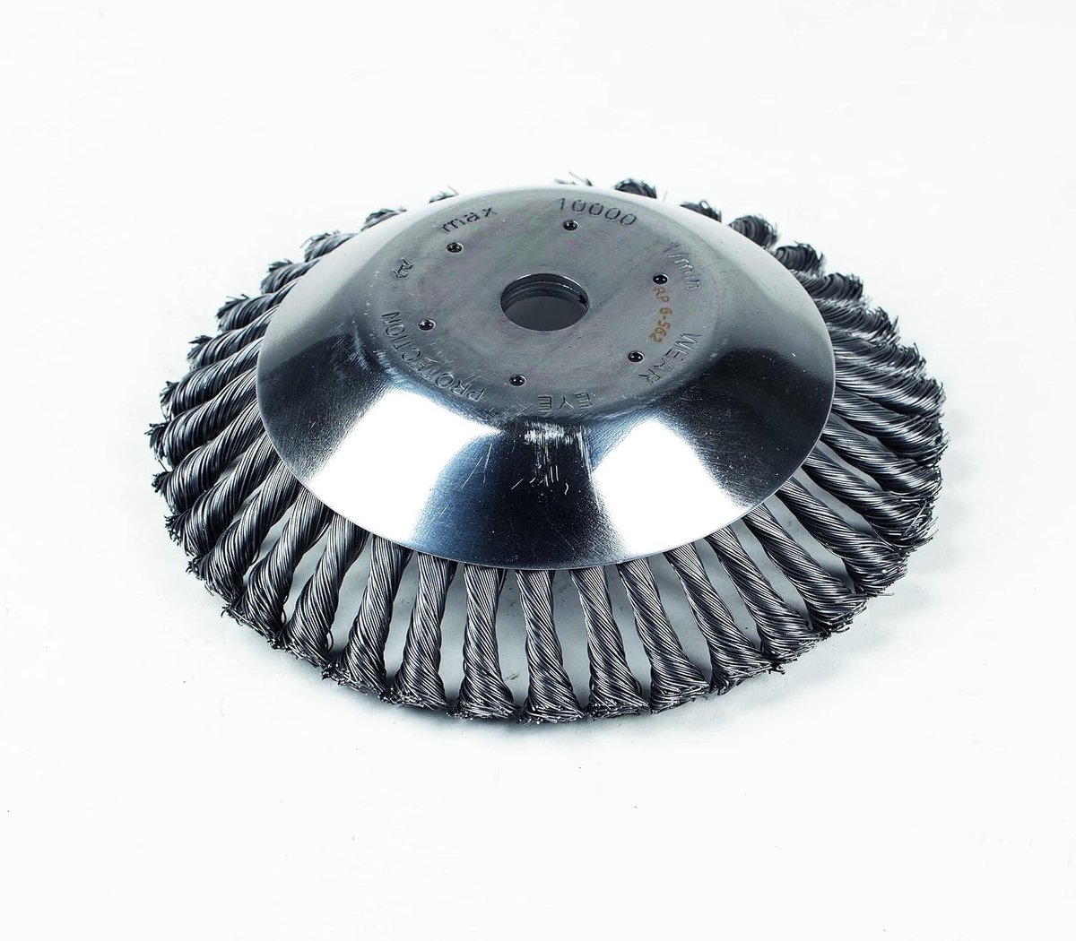 Kegelborstel voor Bosmaaier - 200 mm - 200 x 0,5 x 20 mm - Voor Effectieve Verwijdering van Onkruid en Vuil
