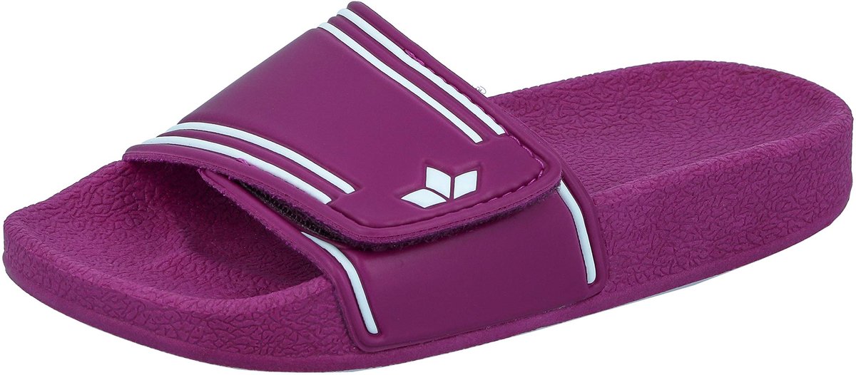 Badschoenen meisjes 35 EU - Felroze / wit - Comfortabel - Ideaal voor het zwembad - ShopVlot