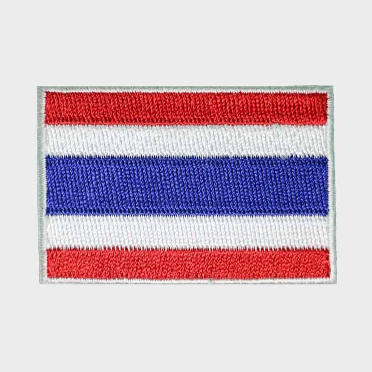 Patchy® – Thaise Vlag Strijk Embleem Patch 6.5 x 4 cm