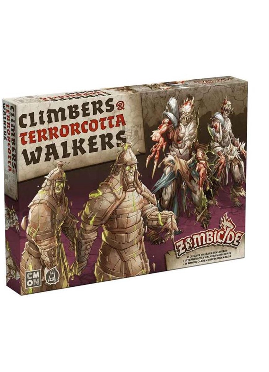 Cool Mini Or Not Zombicide white death: climbers and terrorcotta pack uitbreiding (eng)