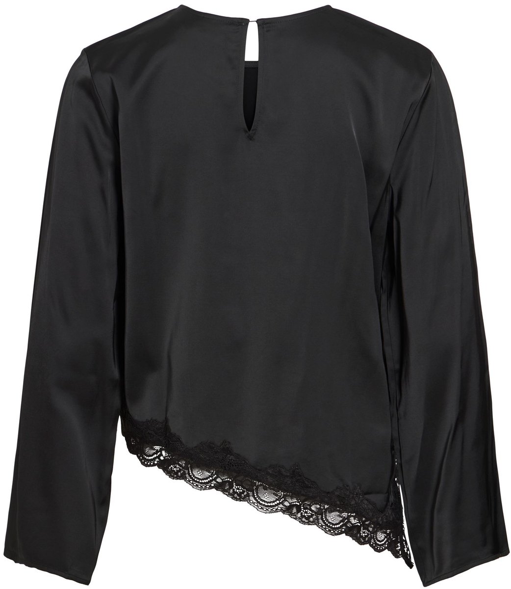 VILA - VIONARA LACE L/S BLOUSE - Dames - Blouses