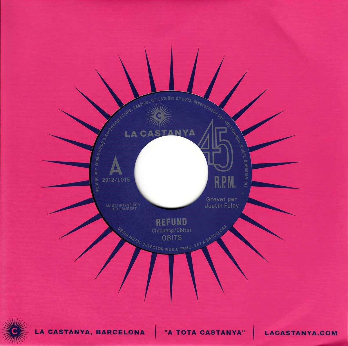Obits - Refund/Suex Canal (7" Single)