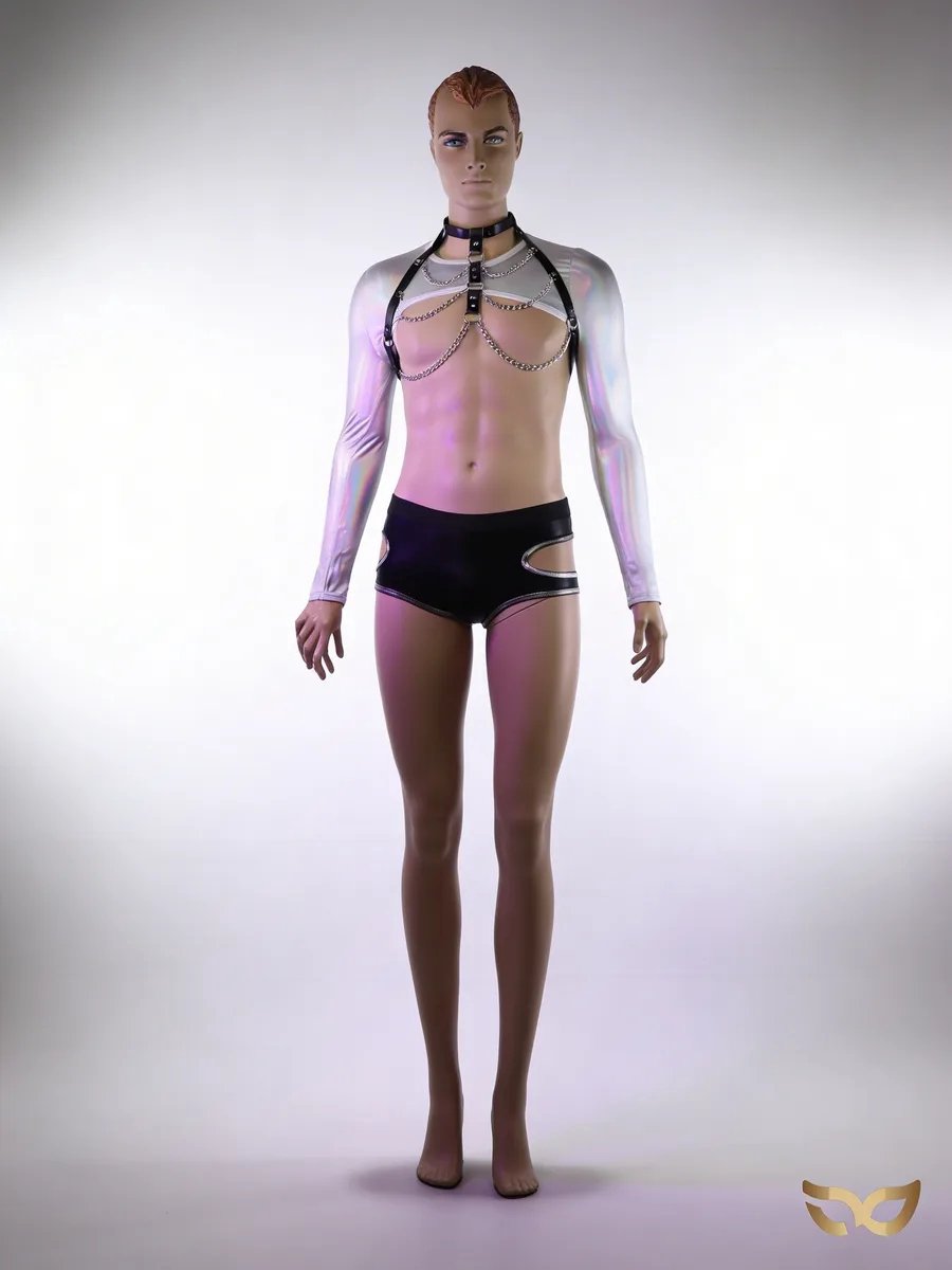 MySecretNL Cosplay Zilver - Rollenspel kleding - Heren