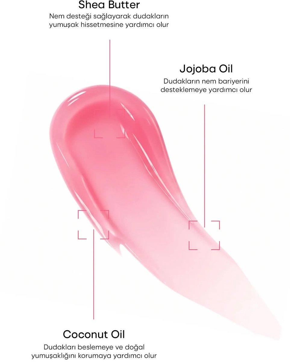 Calliel Lip Mask 01 – Hydraterend Lippenmasker met Shea Butter, Jojoba- & Kokosolie – Lipverzorging – Inclusief Applicator – 4 ml — cadeau in Verzorging - foto 4