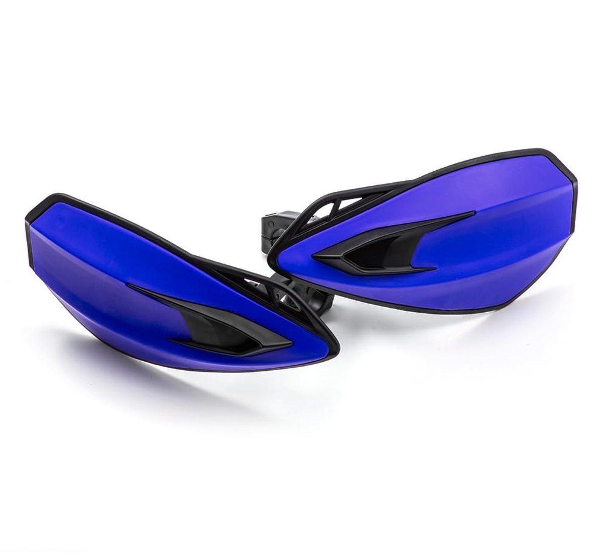 Handbeschermers motorfiets 7/8 inch - blauw - windbescherming - optimale handbescherming - ShopVlot