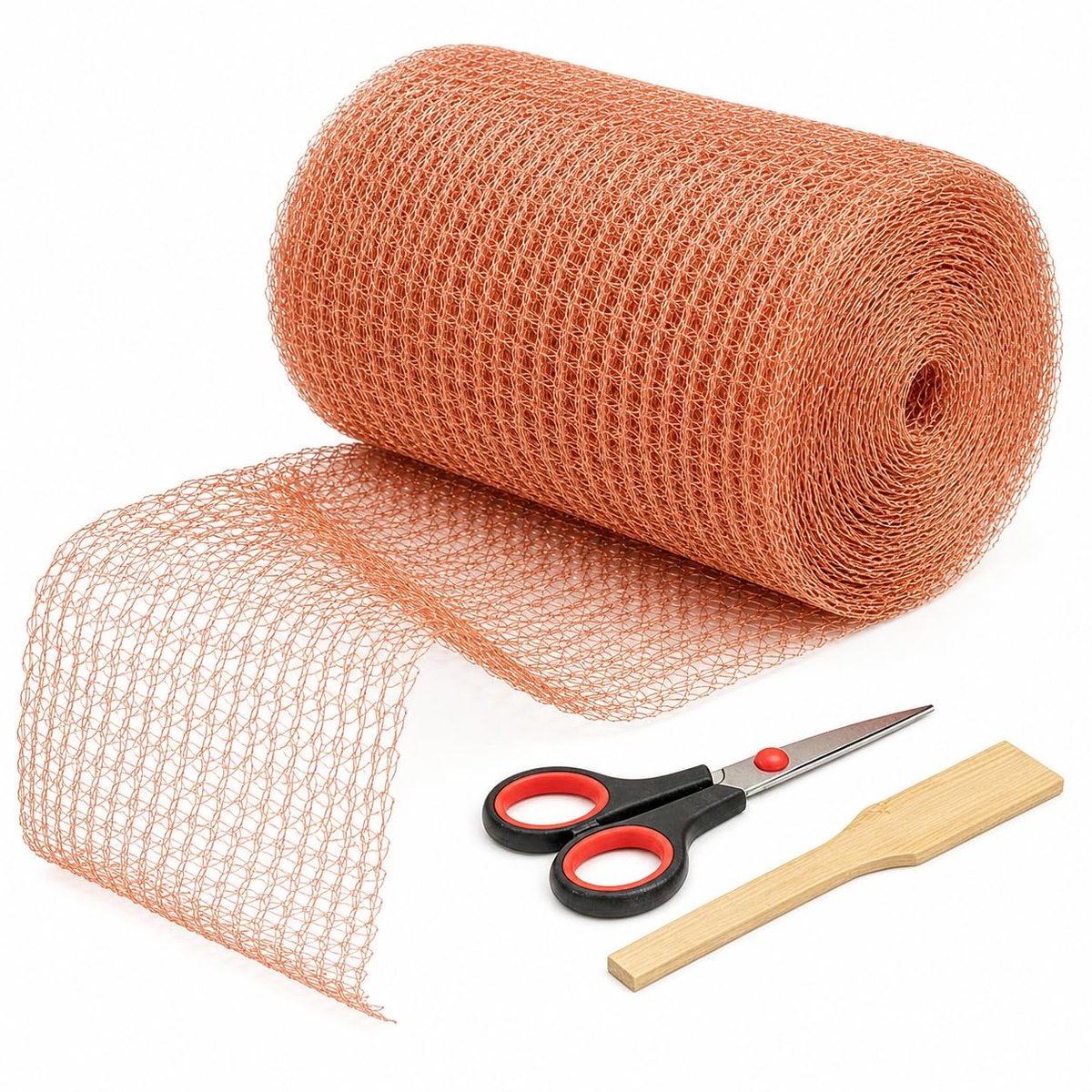 Kupferband tegen slakken 12,7 cm x 12 m, slakkenafscherming voor tuin en plantenbakken