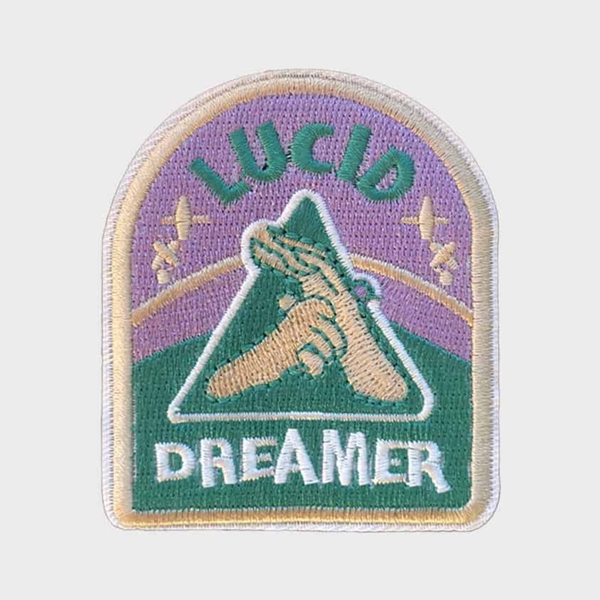 Patchy® – Lucid Dreamer Strijk Embleem Patch 7.5 x 7.5 cm