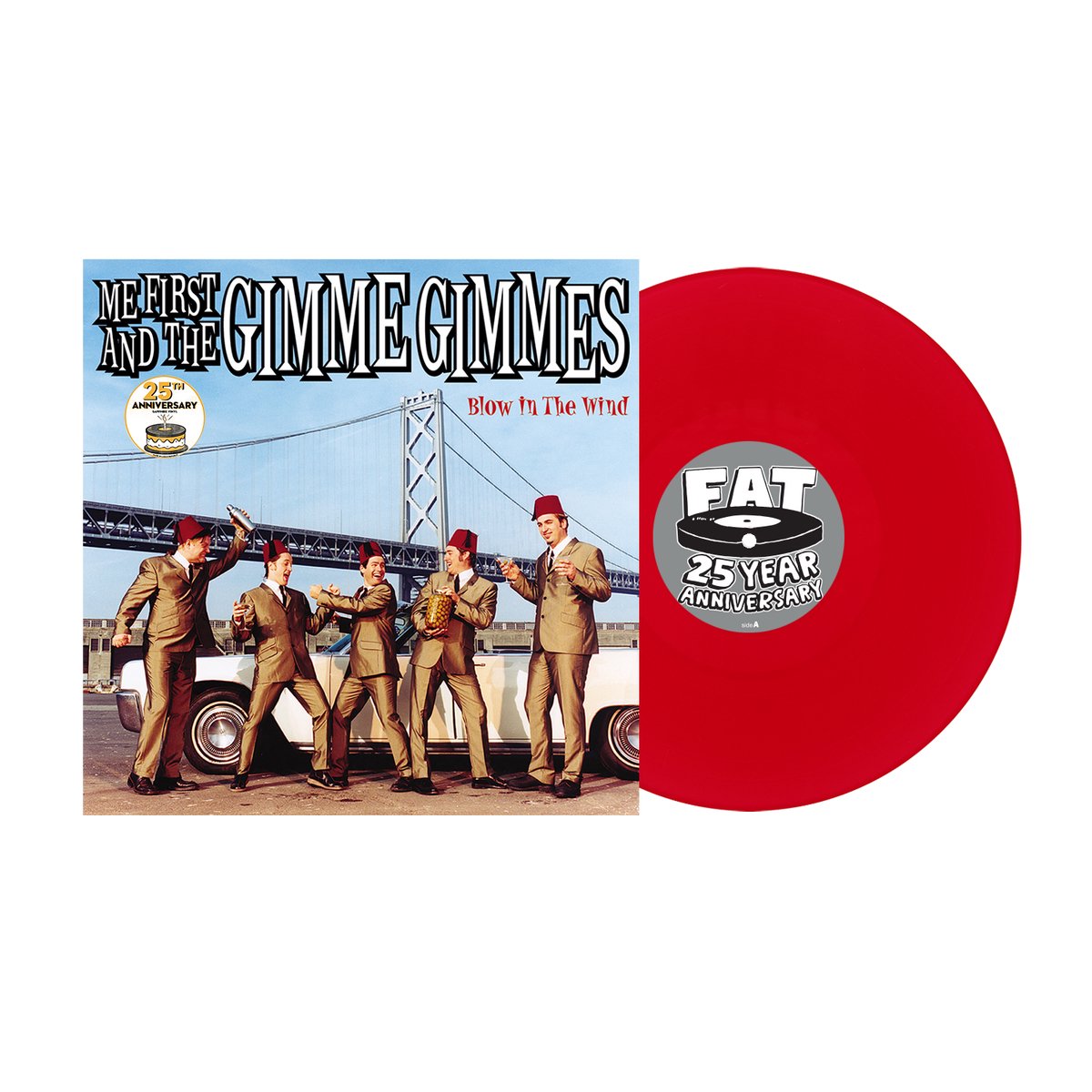 Me First and the Gimme Gimmes - Blow In The Wind (25th Anniversary Red Coloured LP Reissue)