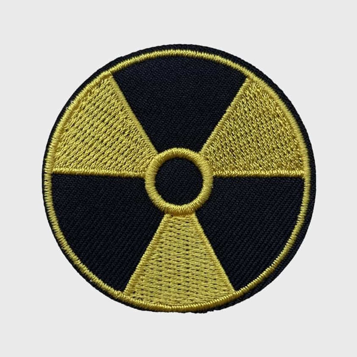 Patchy® – Radioactief Strijk Embleem Patch 6.35 x 3.8 cm
