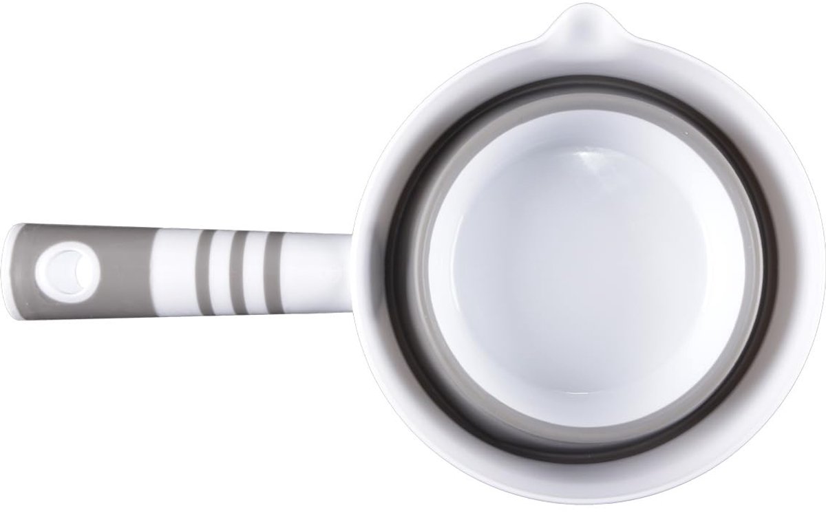 Opvouwbare waterschep - grijs - multifunctioneel - voor keuken en tuinaccessoires - ShopVlot