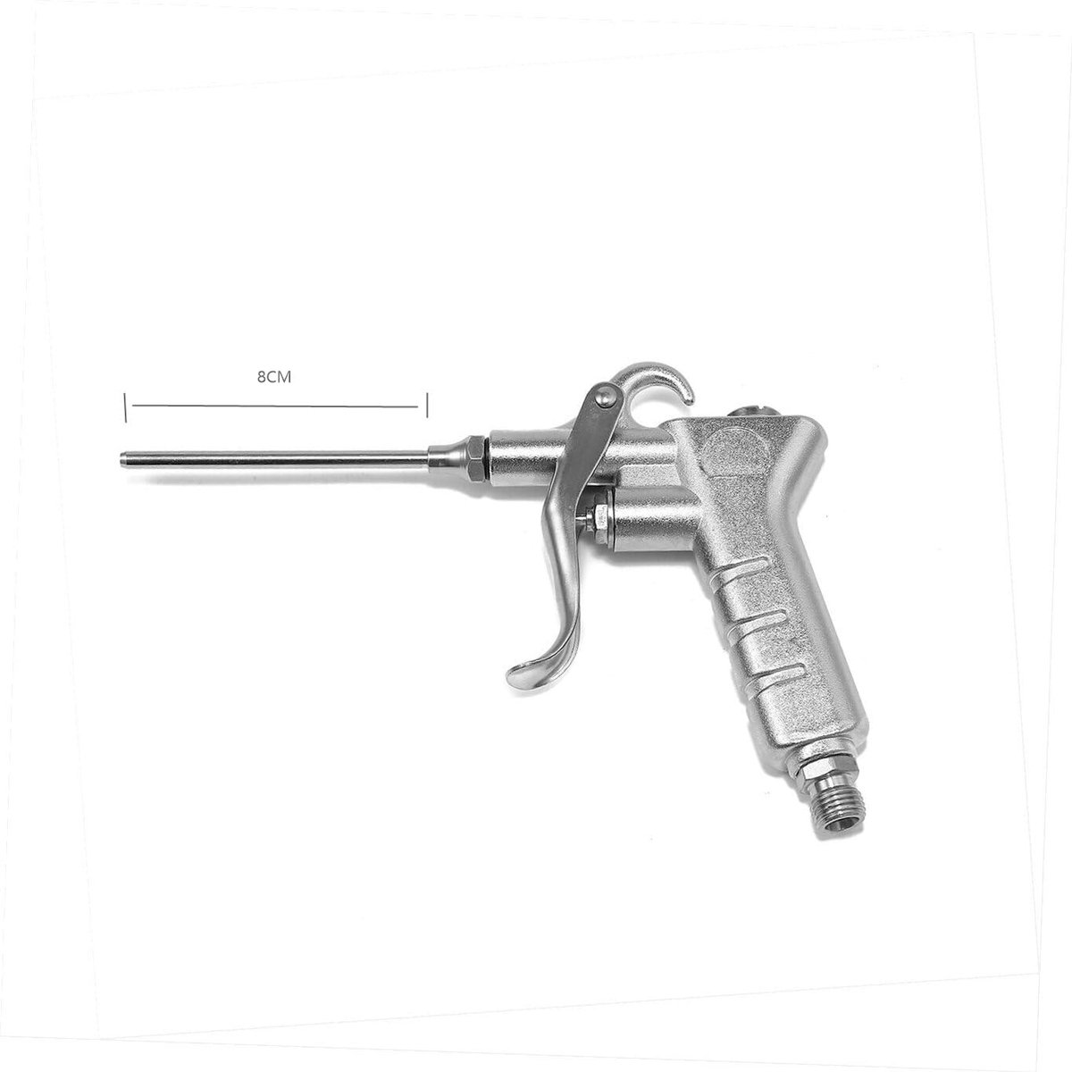 persluchtblaaspistool met 3 mondstukken 15-80-160 mm - luchtdrukpistool - reinigen van holle ruimtes - ShopVlot