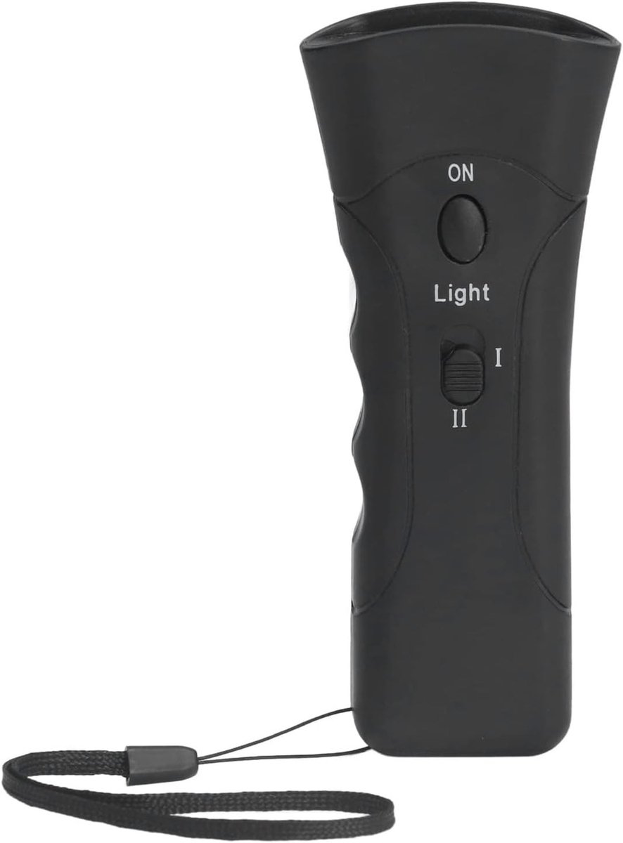 Ultrasone Hondenafschrikker met LED, Ergonomisch Handvat voor Effectieve Honden Training en Stoppen van Blaffen