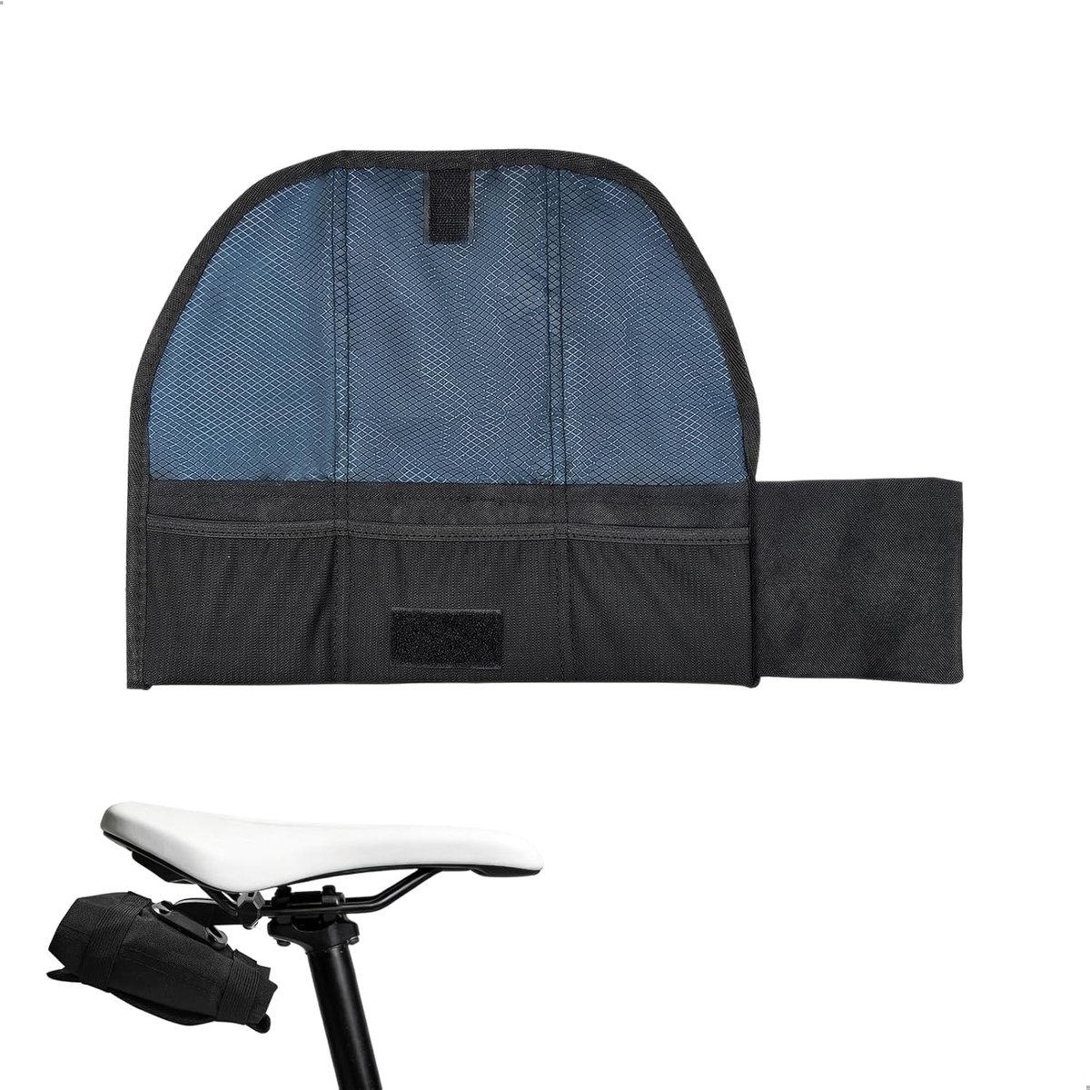 Fietsframe Tas met Extra Sterke Grip voor Wegfietsen, E-Bikes en Gravel Bikes - Compact en Lichtgewicht, 14 x 10 x 3 cm, 0.88 Liter, Zwart