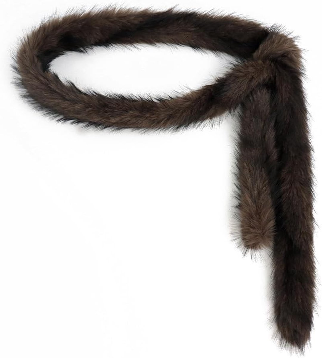 Pluche Tailleband 180 x 7 cm voor Dames - Faux Fur Tailleband voor Halloween, Feestjes en Kostuums