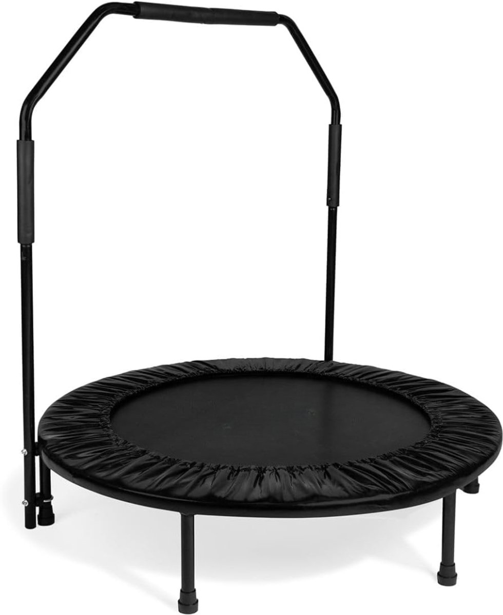 Allvia® Fitness Trampoline - Sporttrampoline Fitness - Sporttrampoline - Zwart - 100cm x 22cm x 100cm