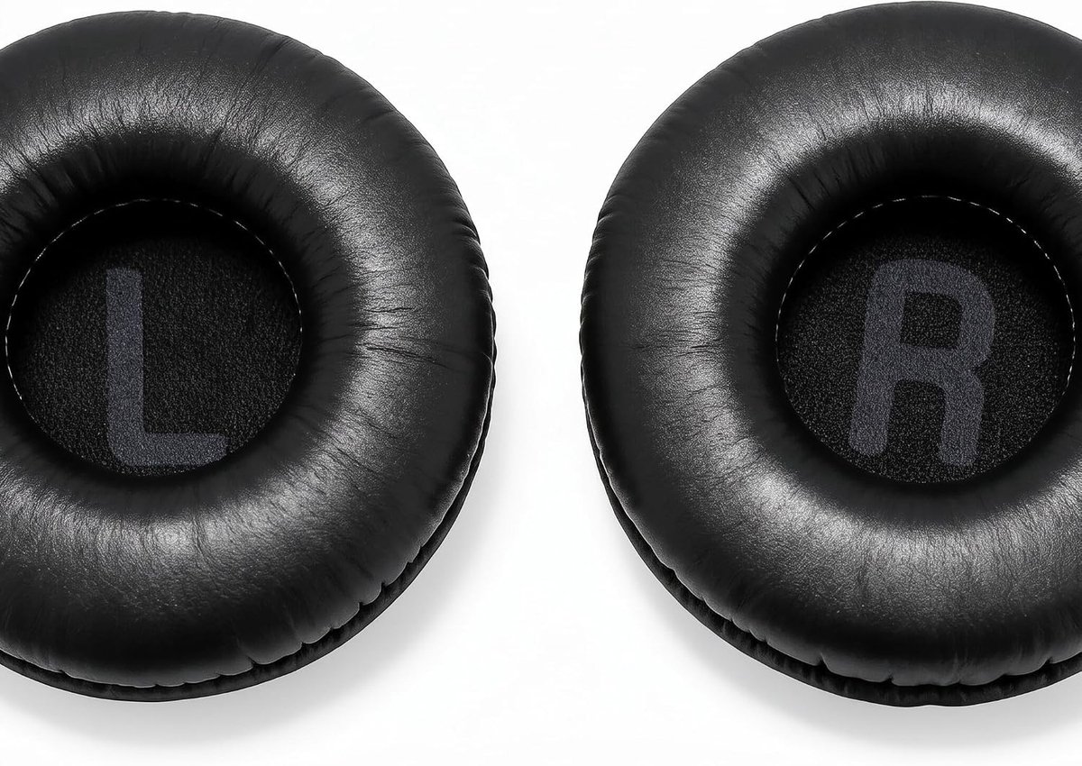 Verbeterde Oorkussens voor Headsets, Comfortabele en Geluidsverbeterende Oorkussens, Geschikt voor Melody 600Btnc 660NC 510BT T450BT T500BT (Zwart)
