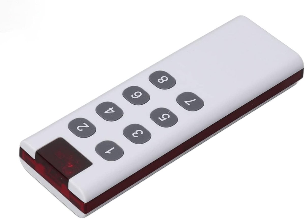 Multifunctionele Digitale Afstandsbediening 433MHz met 1000m Bereik voor LED Verlichting en Meer (8 Toetsen)