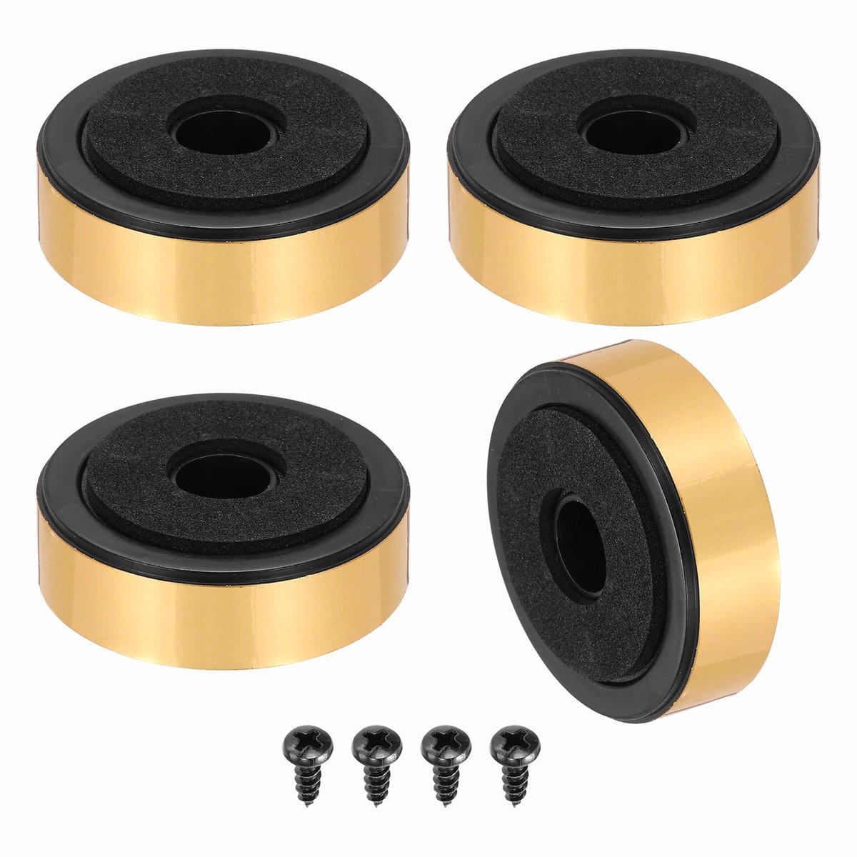 Isolatievoetjes voor luidsprekers 47 mm x 15 mm - kunststof - schokbestendig - voorkom trillingen - ShopVlot
