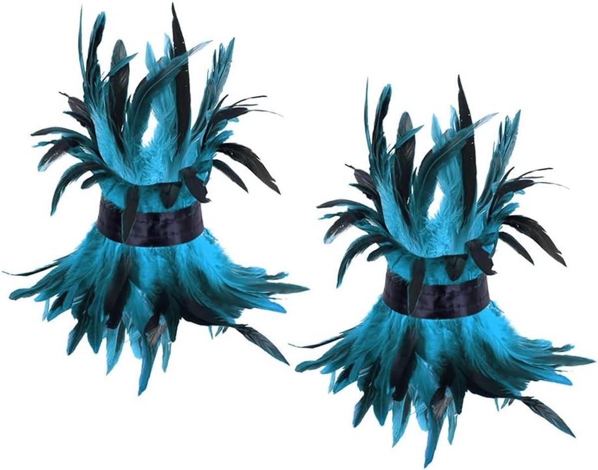 Gothic Veren Cape Sjaal voor Halloween, Feestelijke Poncho Kraag, Cosplay Accessoire voor Carnavals en Maskerades