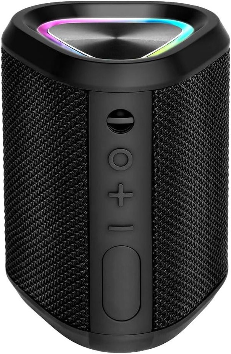 Draagbare Bluetooth Luidspreker - Mini Speaker - Muziek Luisteren Buiten - IPX6 Waterdicht - 20 Watt Geluid - Zwart
