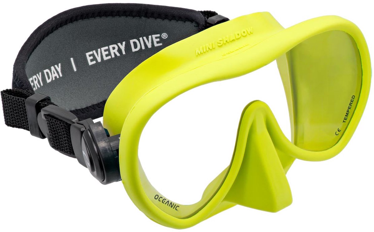 Oceanic Mini Shadow - Zwembril - Duikbril - Volwassenen - Geel
