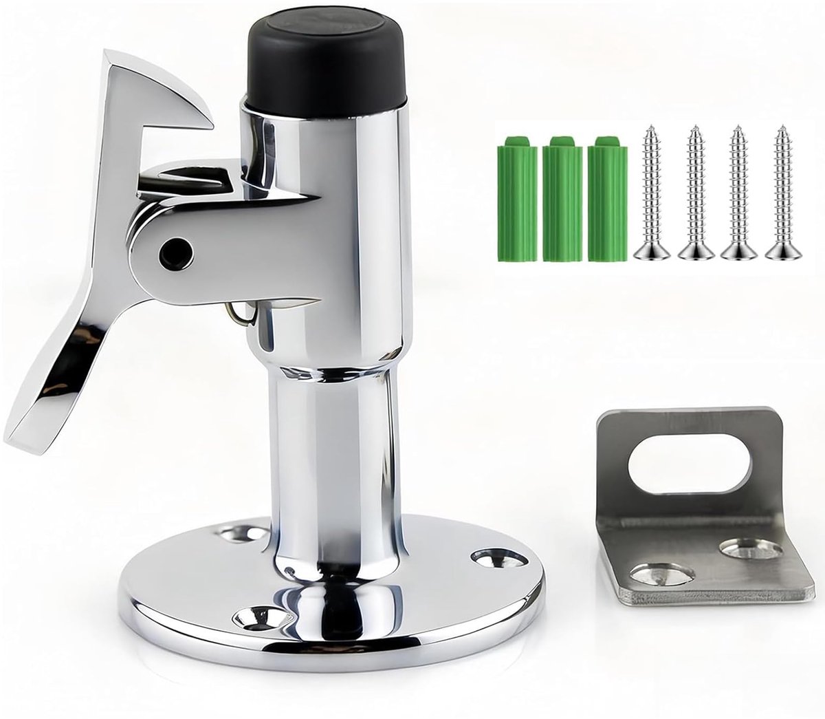 Deurstopper voor boten, deurstopper buiten, met rubberen buffer, winddicht, 7 cm - ShopVlot
