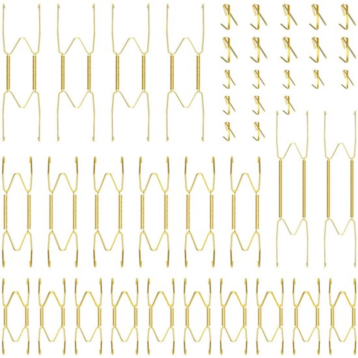 Virtubuy - Onzichtbare Wandplaat Hangers - Decoratief voor Borden en Kunst - 10 cm
