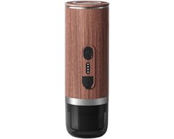 Draagbare Koffiemaker - Mini Koffiezetter - Koffie Maken - Optimale Temperatuurregeling - 24 x 18 x 9.5 cm - Zilver