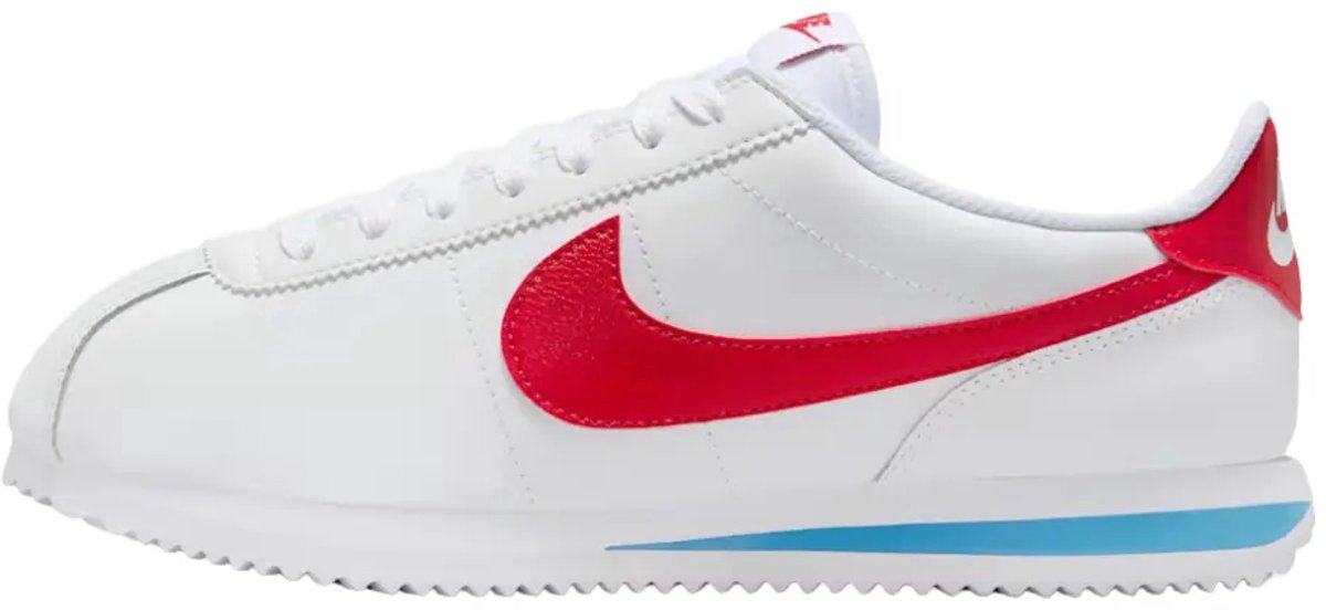 Nike cortez in de kleur . Wit