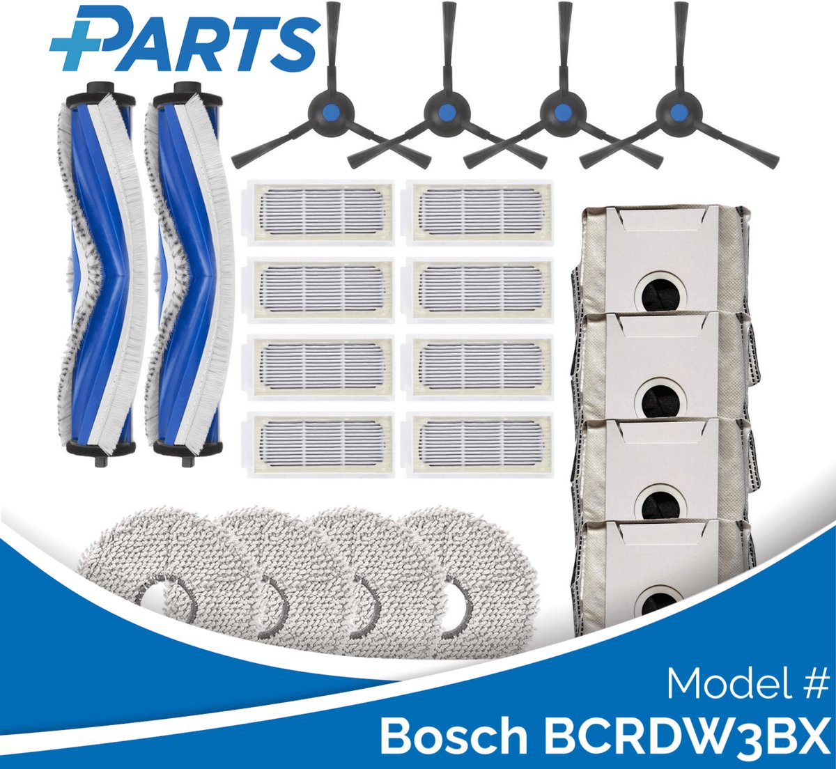 Plus.Parts Bosch BCRDW3BX Onderhoudsset (Plus.Parts® alternatief voor BHZR-SET) Overig