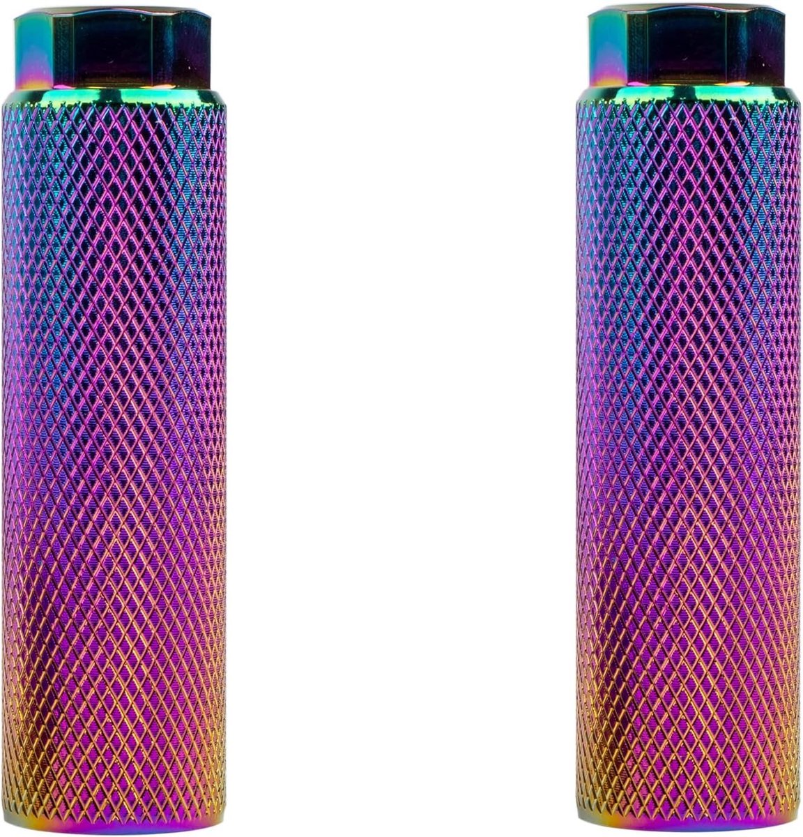 BMX Pegs - Aluminiumlegering - Antislipstrip - Eenvoudige Montage - Voor BMX-fietsen
