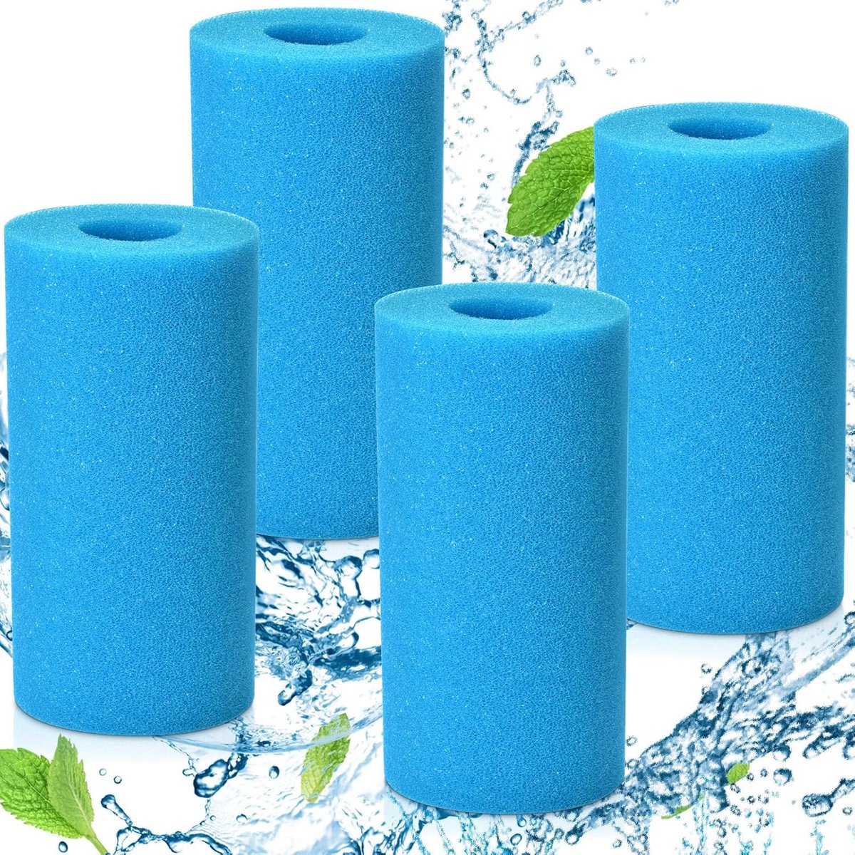 Filterspons Type A - Schuimfilter voor Zwembad - Herbruikbaar en Duurzaam - Effectieve Filtratie - Voor Zwembaden en Aquaria