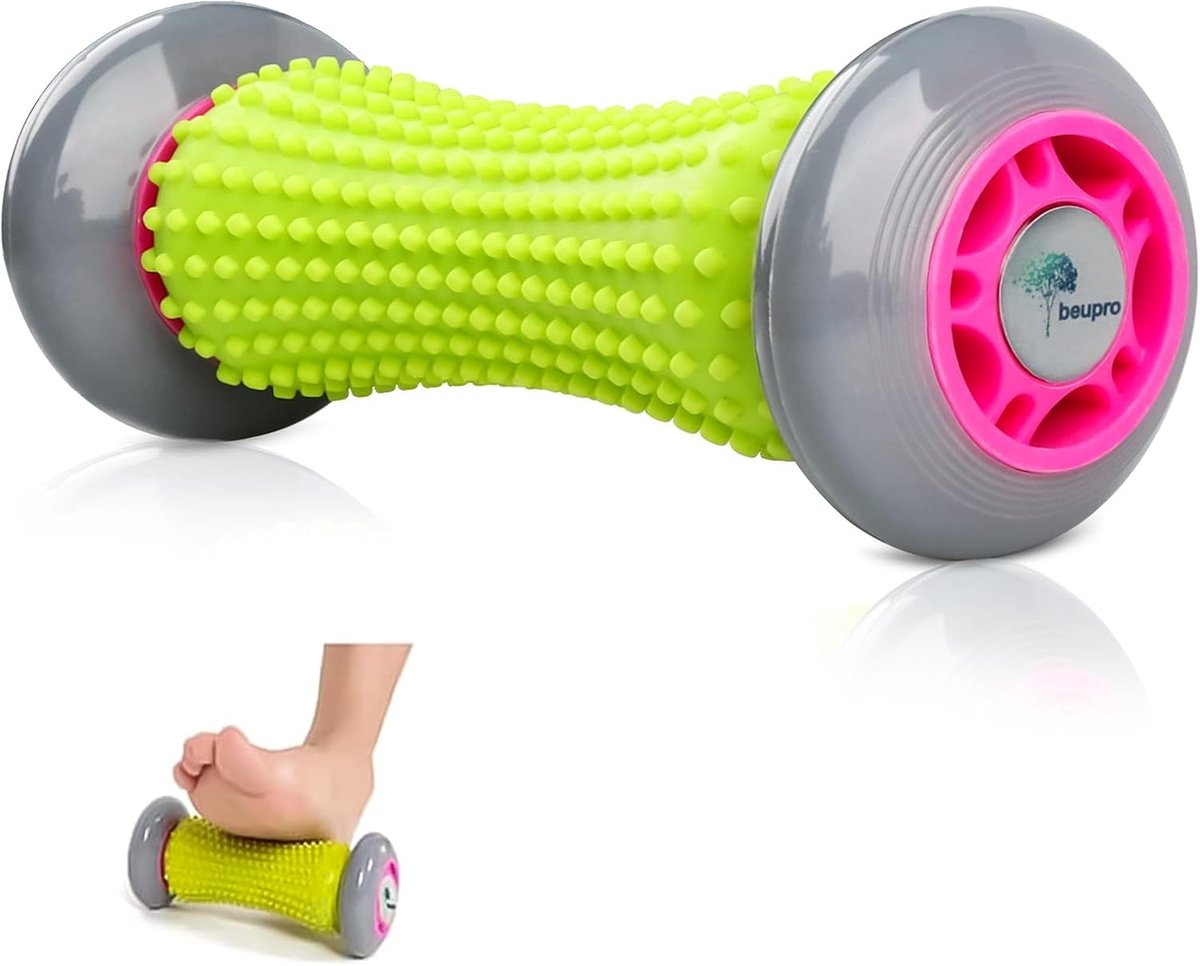 Voetmassageroller - PVC/TPE - Ergonomisch Ontwerp - Draagbaar - Voor Spierpijn en Herstel