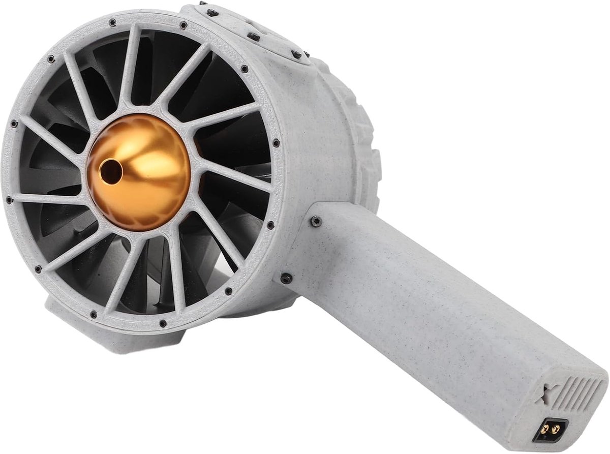 Krachtige Bladblazer - Luchtblazer Turbo - Snel Reinigen - 12-Blads Motor - 5000g Stuwdruk - Zwart