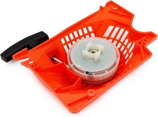 Kettingzaag Starter - Repeteerstarter Onderdeel - Tuinonderhoud Uitvoeren - Dubbele Veer Ontwerp - 10x10x10 mm - Zwart — afbeelding 4