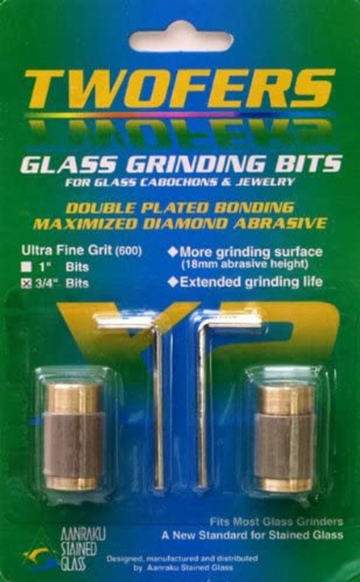 Diamant Bits - Slijp Bit Set - Glas Bewerken - Dubbel Geplateerd - 600 Grit - Zilver
