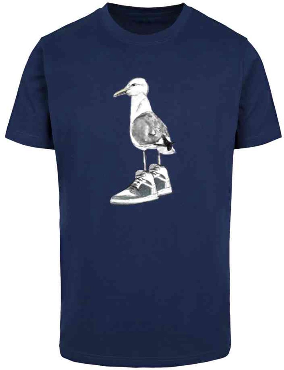 Mister Tee Seagull Sneakers Heren Tshirt 3XL Blauw