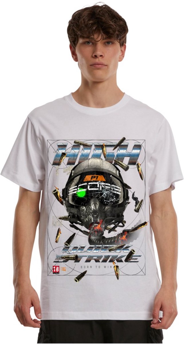Mister Tee Highscore Heren Tshirt XS Zwart