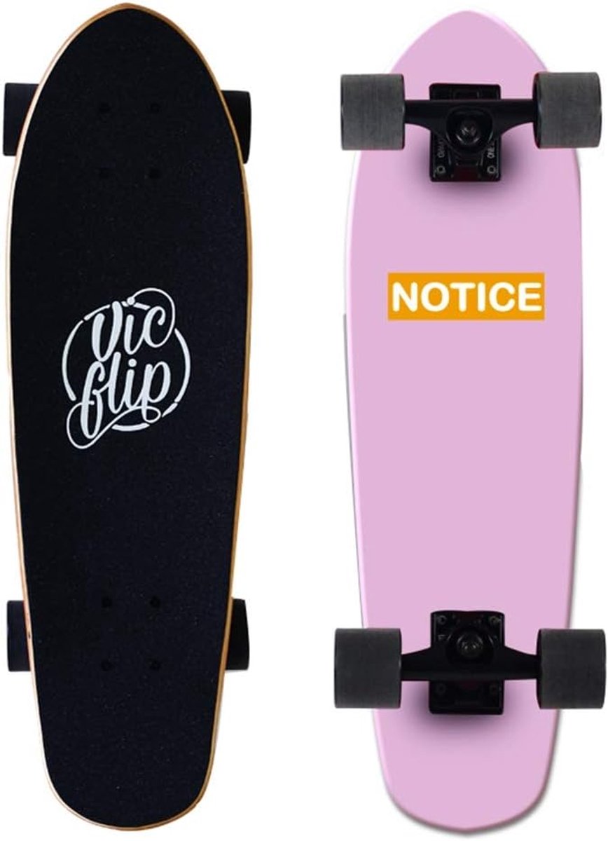 Skateboard Deck Longboard Road Surfboard Extreme Sport Dubbele Kick 27 Inch Licht