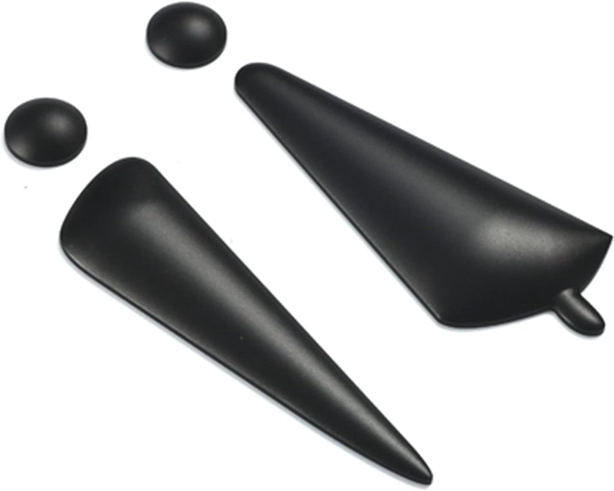 Toilet Deurbord - WC Bordjes - Badkamer Aangeven - Geborsteld Aluminium - 15 x 5 cm - Zwart